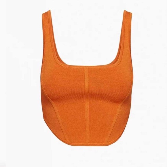 Aritzia Babaton Sculpt Knit Seamed/Bustier Tank - Picture 1 of 3